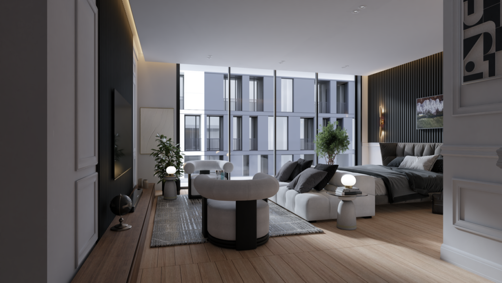 4BED DUPLEX STAFF TYPEA-MASTERBEDROOM