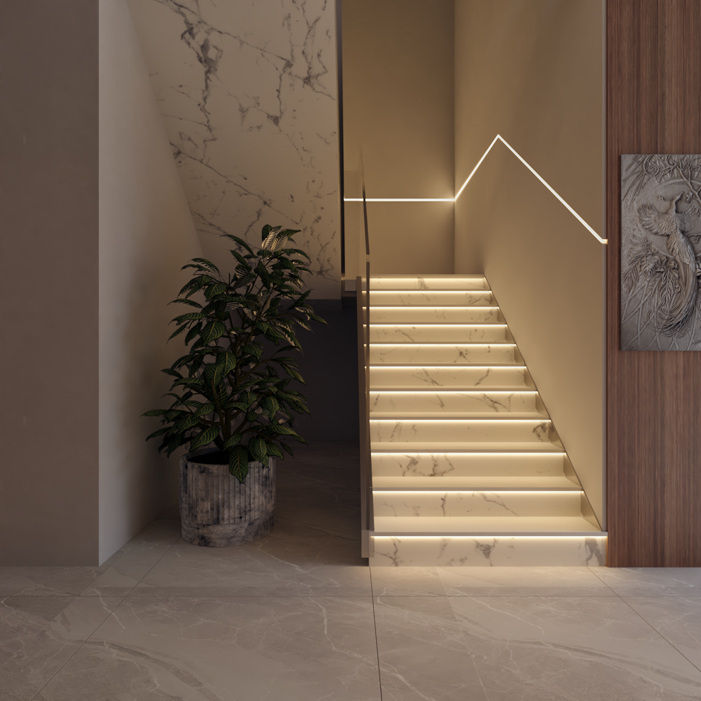 4Bed with staff TypeA-Stairs