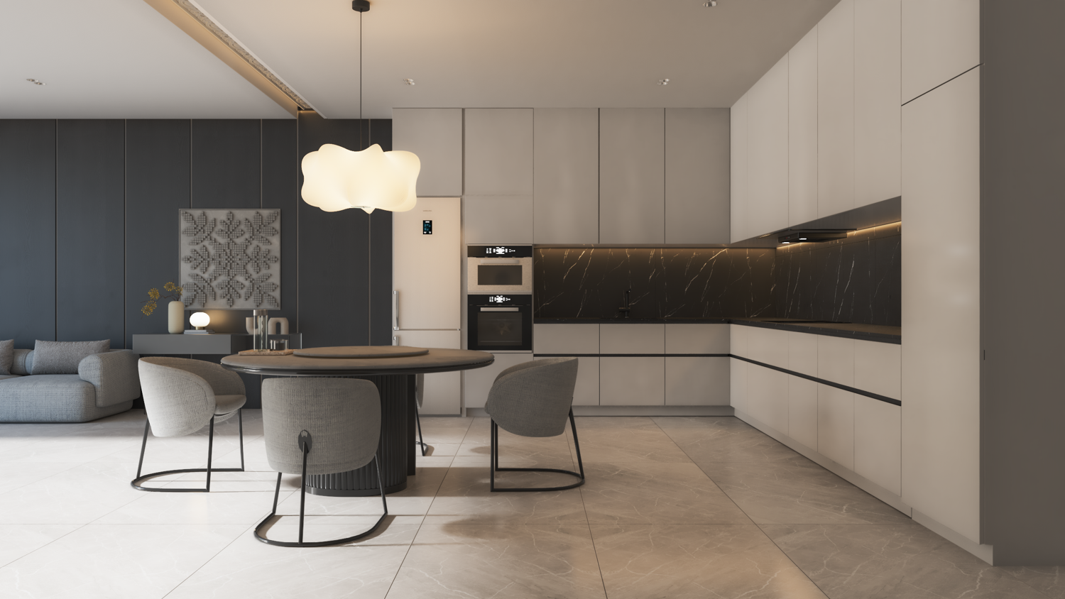 1BedTypeA-DinningKitchen